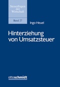 Cover: Hinterziehung von Umsatzsteuer - Otto Schmidt Verlag