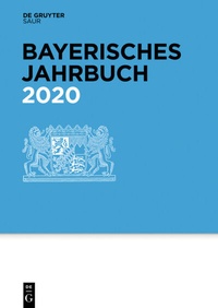 Abbildung von: Bayerisches Jahrbuch / 2020 - De Gruyter Saur