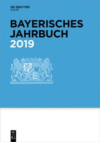 Abbildung von: Bayerisches Jahrbuch / 2019 - De Gruyter Saur