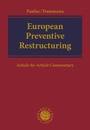 Cover: European Preventive Restructuring - Hart Publishing