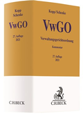Cover: Verwaltungsgerichtsordnung: VwGO - C.H.BECK