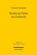 Cover: Rechte an Daten im Zivilrecht - Mohr Siebeck