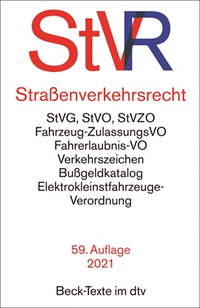 Abbildung von: Straßenverkehrsrecht: StVR - dtv