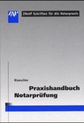 Cover: Praxishandbuch Notarpr&uuml;fung - ZAP