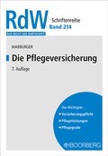 Cover: Die Pflegeversicherung - Boorberg