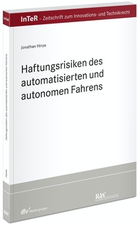 Abbildung von: Haftungsrisiken des automatisierten und autonomen Fahrens - Fachmedien Recht und Wirtschaft