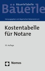 Bild: Kostentabelle für Notare - Nomos