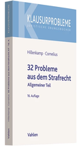 Abbildung von: 32 Probleme aus dem Strafrecht - Vahlen