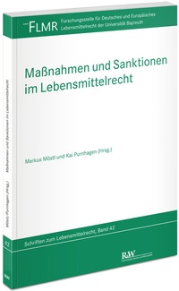 Abbildung von: Maßnahmen und Sanktionen im Lebensmittelrecht - Fachmedien Recht und Wirtschaft