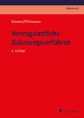 Cover: Vertrags&auml;rztliche Zulassungsverfahren - C.F. M&uuml;ller