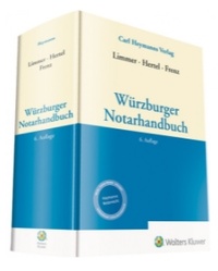 Bild vergrößern Bild: Würzburger Notarhandbuch - Carl Heymanns Verlag