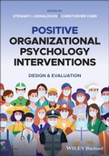 Cover: Positive Organizational Psychology Interventions - Wiley
