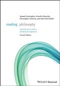 Cover: Reading Philosophy - Wiley