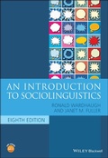 Cover: An Introduction to Sociolinguistics - Wiley-Blackwell