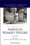 Cover: A Companion to American Women's History - Wiley-Blackwell