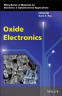 Cover: Oxide Electronics - Wiley-Blackwell
