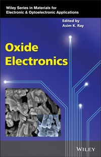 Enlarge image Cover: Oxide Electronics - Wiley-Blackwell