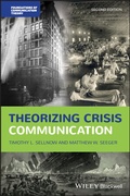 Cover: Theorizing Crisis Communication - Wiley