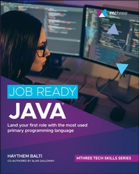 Enlarge image Cover: Job Ready Java - Wiley