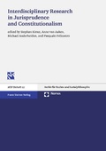 Cover: Interdisciplinary Research in Jurisprudence and Constitutionalism - Nomos