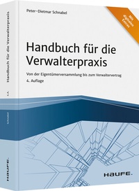 Abbildung von: Handbuch für die Verwalterpraxis - Haufe-Lexware