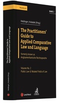 Cover: The Practitioners' Guide to Applied Comparative Law and Language Volume No. 2: Public Law & Related Fields of Law - C.H.BECK