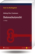 Cover: Datenschutzrecht - C.F. M&uuml;ller