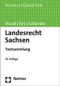 Cover: Landesrecht Sachsen - Nomos