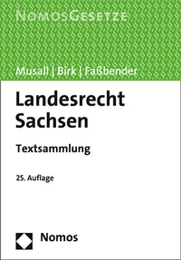 Bild vergrößern Bild: Landesrecht Sachsen - Nomos