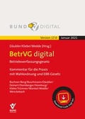 Cover: BetrVG digital Vers.17.0 Fortsetzungsbezug - Bund-Verlag