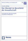 Bild: Der Wandel im Berufsbild der Anwaltschaft - Nomos