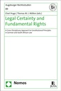 Cover: Legal Certainty and Fundamental Rights - Nomos