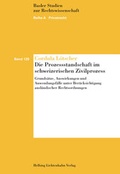 Cover: Die Prozessstandschaft im schweizerischen Zivilprozess - Helbing & Lichtenhahn