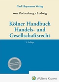 Cover: K&ouml;lner Handbuch Handels- und Gesellschaftsrecht - Carl Heymanns Verlag
