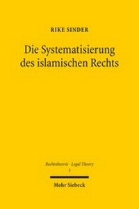 Abbildung von: Die Systematisierung des islamischen Rechts - Mohr Siebeck