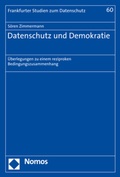Cover: Datenschutz und Demokratie - Nomos