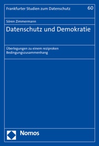 Enlarge image Cover: Datenschutz und Demokratie - Nomos