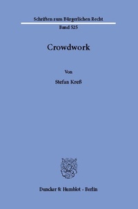 Abbildung von: Crowdwork - Duncker & Humblot