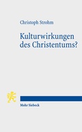 Cover: Kulturwirkungen des Christentums? - Mohr Siebeck