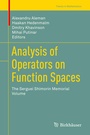 Cover: Analysis of Operators on Function Spaces - Birkhäuser