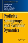 Cover: Profinite Semigroups and Symbolic Dynamics - Springer