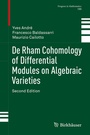 Cover: De Rham Cohomology of Differential Modules on Algebraic Varieties - Birkhäuser