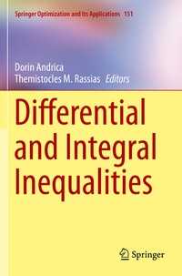Abbildung von: Differential and Integral Inequalities - Springer