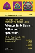 Cover: Advanced Finite Element Methods with Applications - Springer