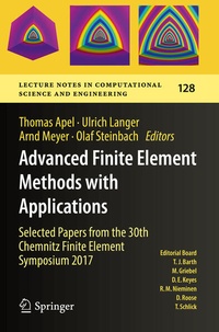 Enlarge image Cover: Advanced Finite Element Methods with Applications - Springer