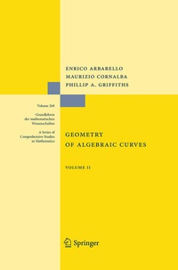 Enlarge image Cover: Geometry of Algebraic Curves - Springer