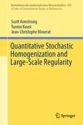Cover: Quantitative Stochastic Homogenization and Large-Scale Regularity - Springer