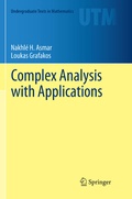 Cover: Complex Analysis with Applications - Springer