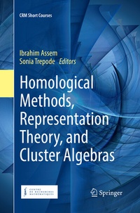 Enlarge image Cover: Homological Methods, Representation Theory, and Cluster Algebras - Springer