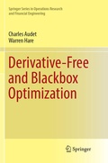 Cover: Derivative-Free and Blackbox Optimization - Springer